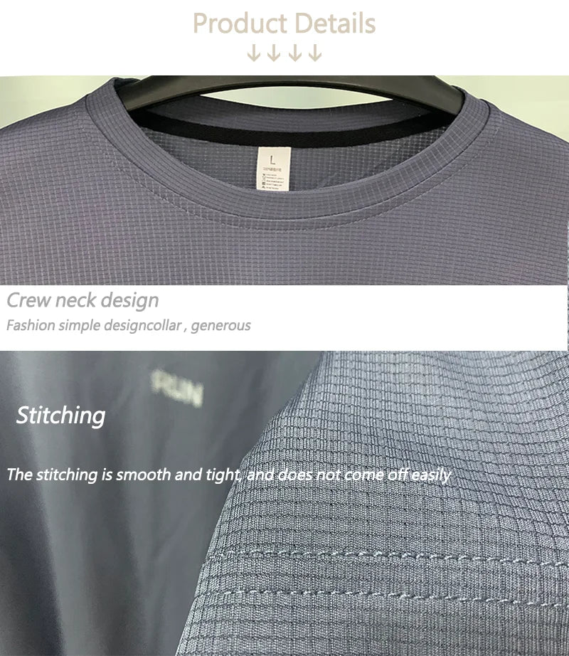 Camiseta Masculina Manga Longa Secagem Rápida — Conforto Total