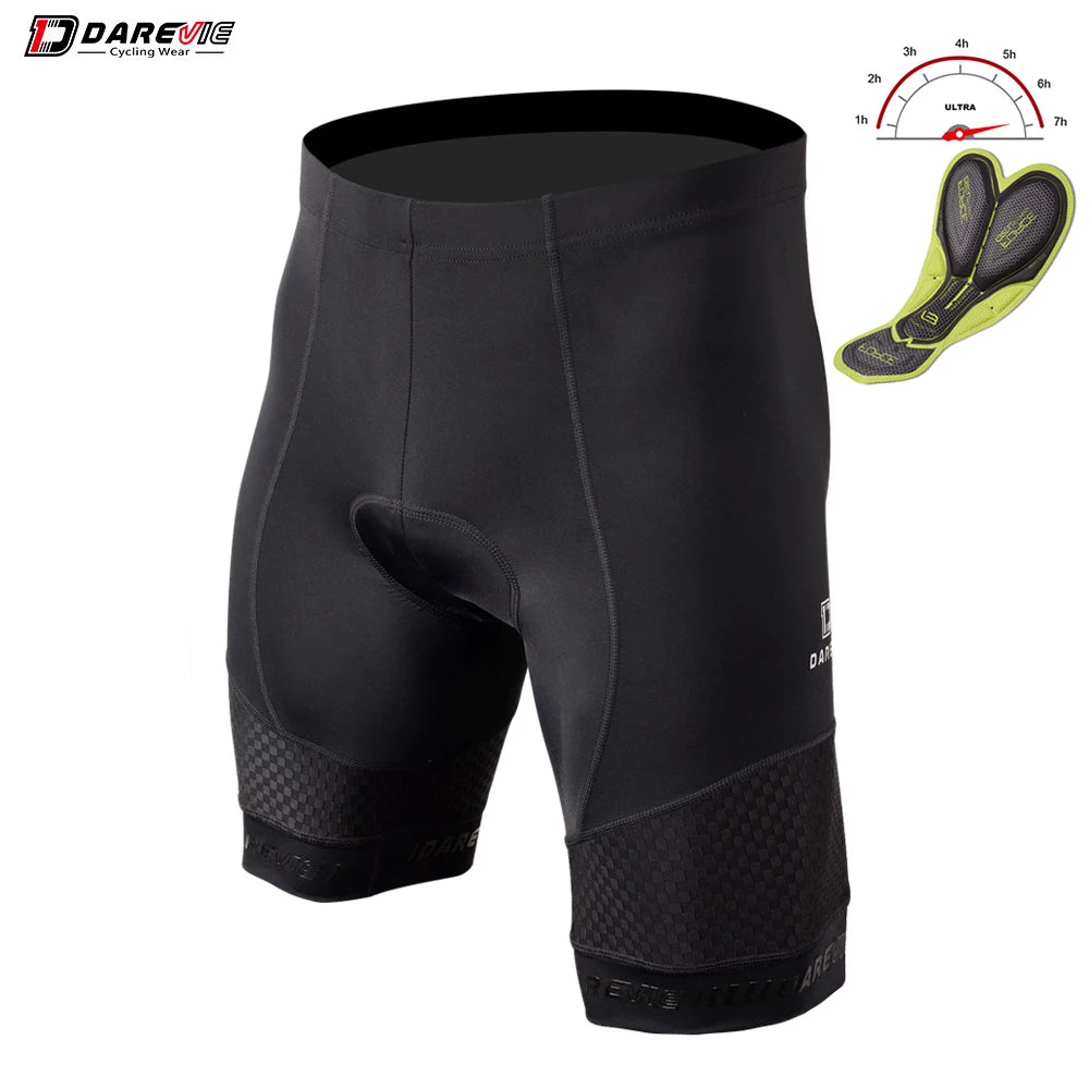 DAREVIE Men's Cycling Shorts 3D Gel Pad PRO Level Cycling Shorts...