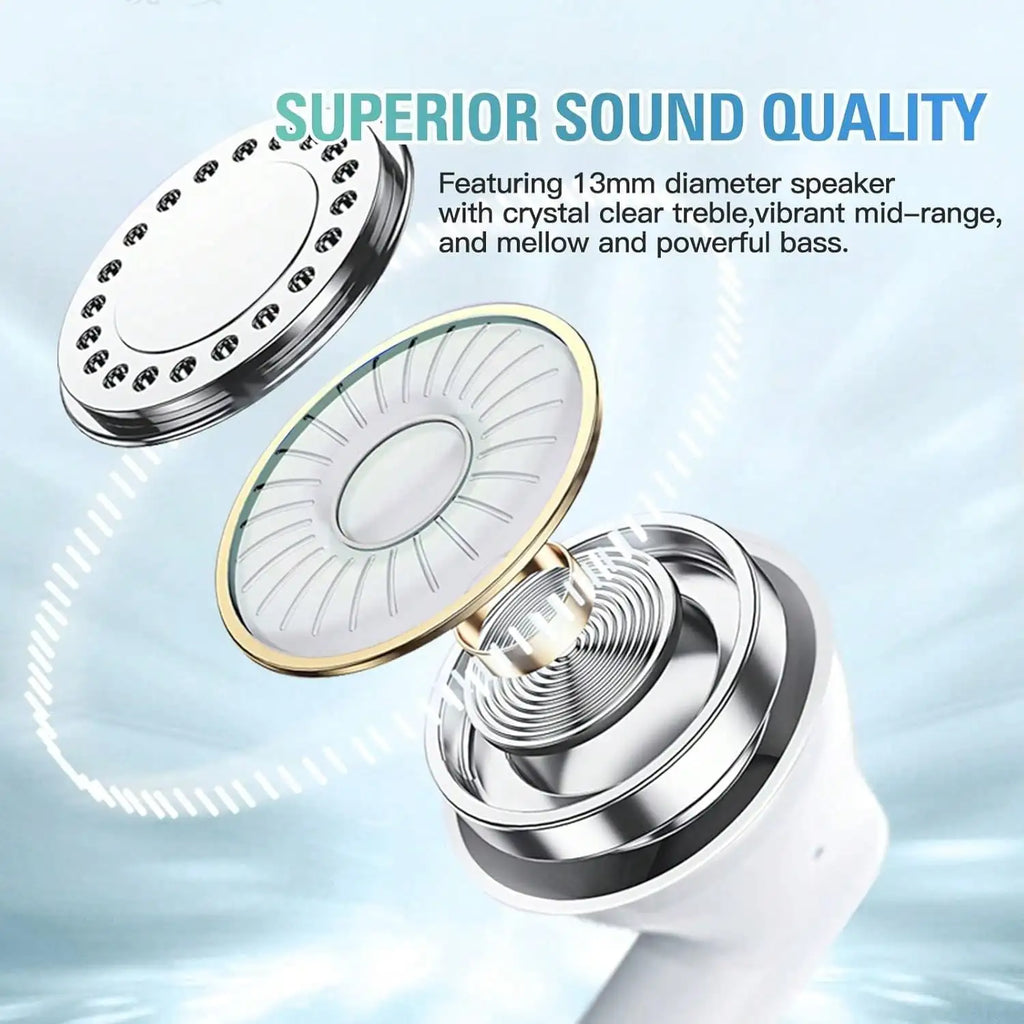 Air Pro Fone de Ouvido Sem Fio Bluetooth com Cancelamento de Ruído Carregamento Sem Fio TWS Stereo HiFi