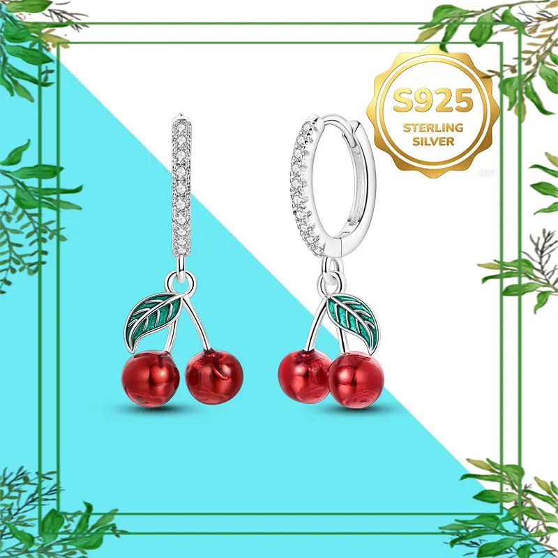 Brincos Femininos Pendentes 100% Genuínos em Prata Esterlina 925 Hipoalergênicos Luxuosos Elegantes Joia Fina Presente de Aniversário para Ela