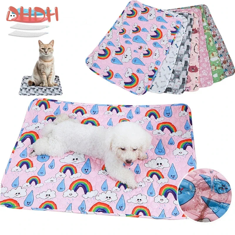 Tapete Lavável Para Pets, Tapete Reutilizável Para Fraldas, Tapetes Reutilizáveis Para Cães, Cama Para Cães, Tapete Lavável Para Urina De Cães, Tapete De Treinamento Para Cães, Cobertura Para Tapete De Pet Para Todas As Estações