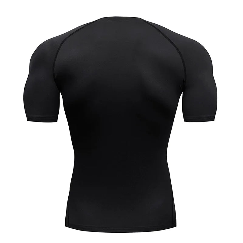 Camiseta Bodybuilding Masculina — Compressão e Estilo na Academia