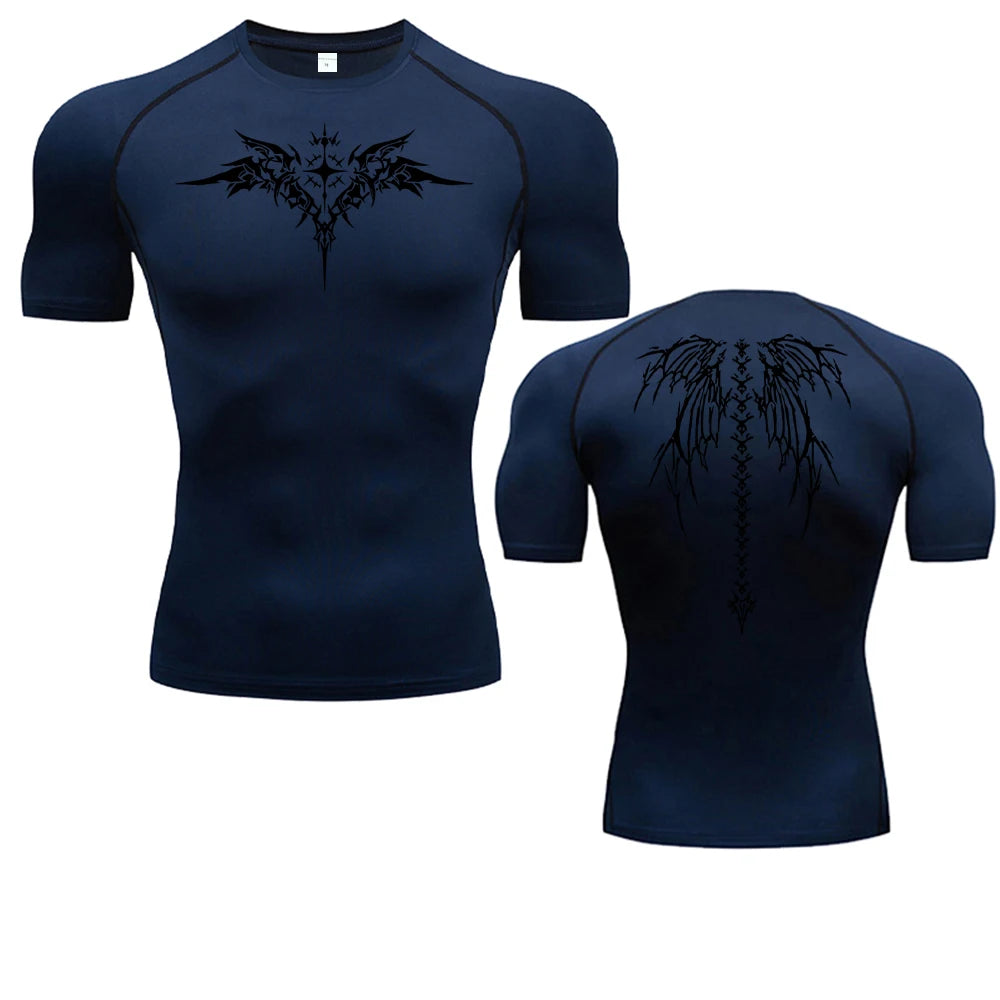 Camiseta Compressão Masculina Manga Curta — Leveza e Suporte