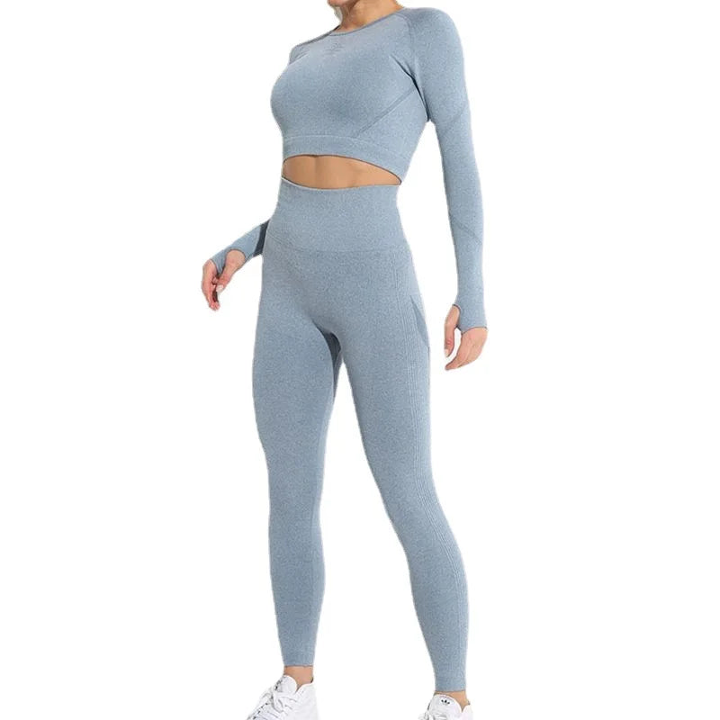 Legging Sem Costura Feminina — Perfeita para Treino e Dia a Dia