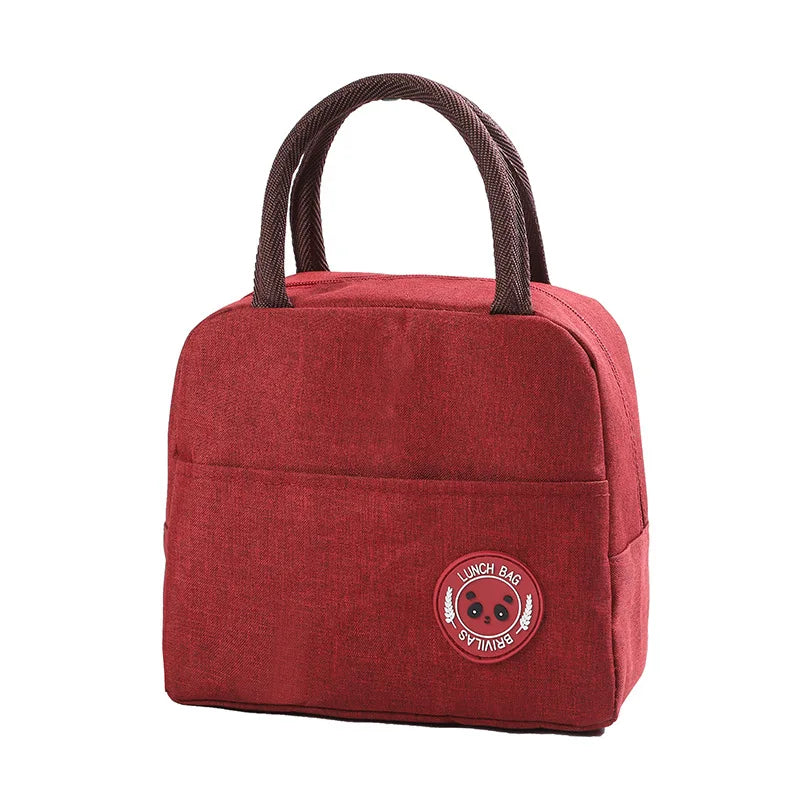 Portable Insulated Lunch Bag Cationic Aluminum Foil Insulation...