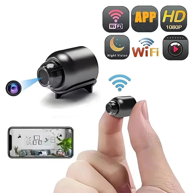 Mini Camera Wireless - 1080P Surveillance - Security Video Night