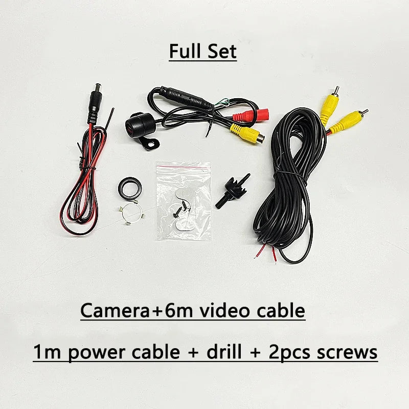 Car high-definition camera, - large-angle waterproof - CMOS car rear/front/side view reversing camera, rear pull-out camera