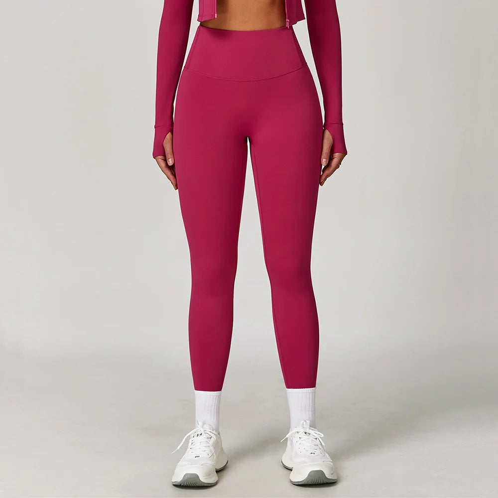 Women's High Waist Yoga Leggings Sports Leggings High Stretchy Butt Lifting Breathable Sports Pants Women Gym Workout Leggings