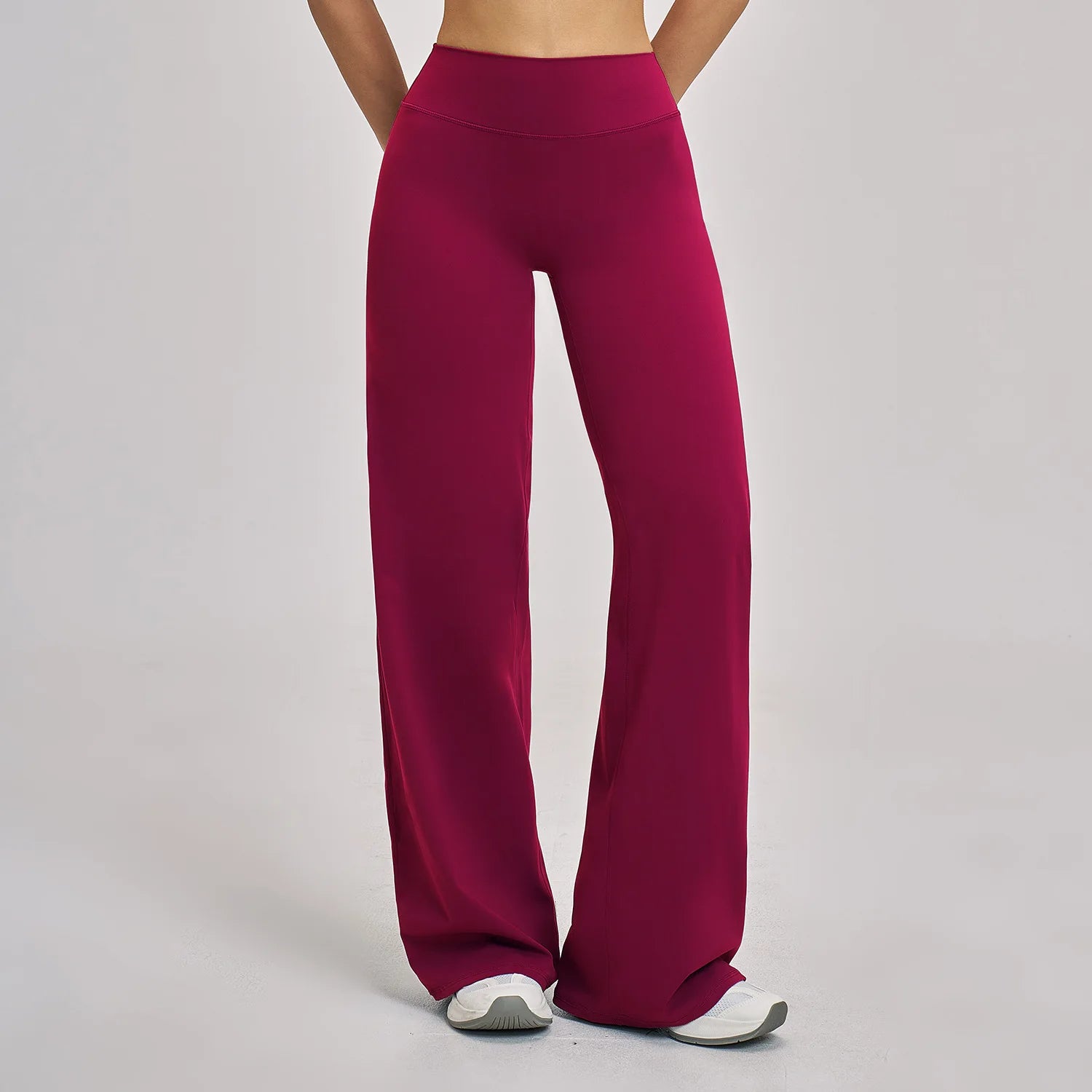 Gym Flared Pants Leggings Workout Woman ECO High Waist Butt Lifting Yoga Trousers Pilates Dance Fitness Bell-Bottom Pants
