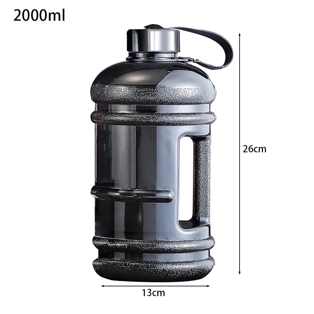 Garrafa de Água 2L — Grande Capacidade para Hidratação Total