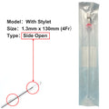 10Pcs/box Cat Catheter with Stylet 3Fr End Hole 4Fr Side Holes Veterinary Urinary Cat Catheters Pet Care Room