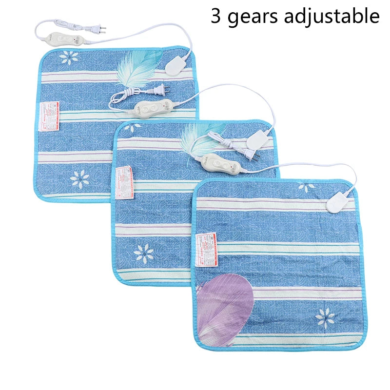 Almofada de Aquecimento Elétrica para Cães e Gatos, Aquecedor de Inverno para Animais de Estimação, Acessórios de Aquecimento para Cama