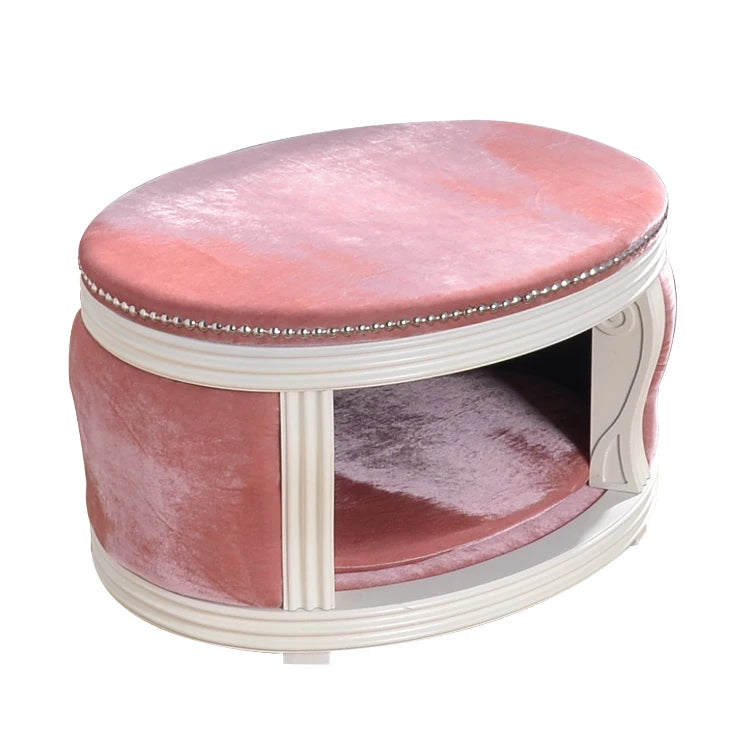 Wholesale Luxury Design Pet Sofa Bed with Wooden Frame