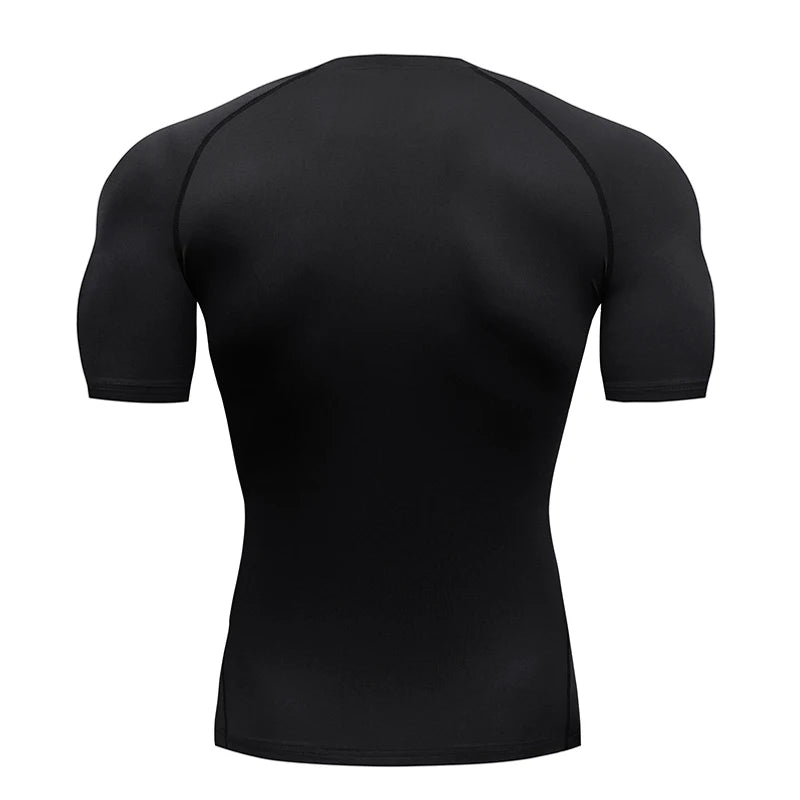 Camiseta Bodybuilding Masculina — Compressão e Estilo na Academia