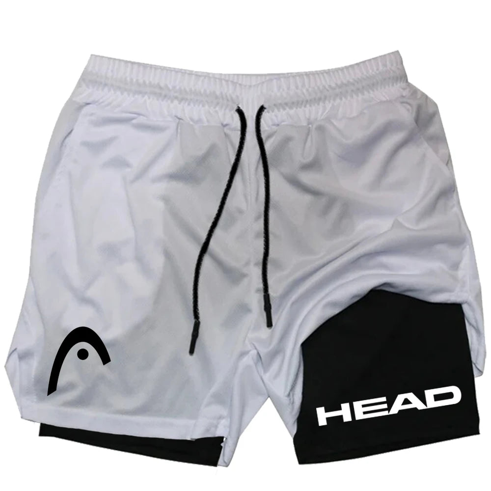 trendy street style fitness shorts for men, quick drying gym...