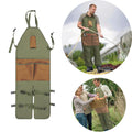 Garden Harvest Apron com Bolsos Waterproof