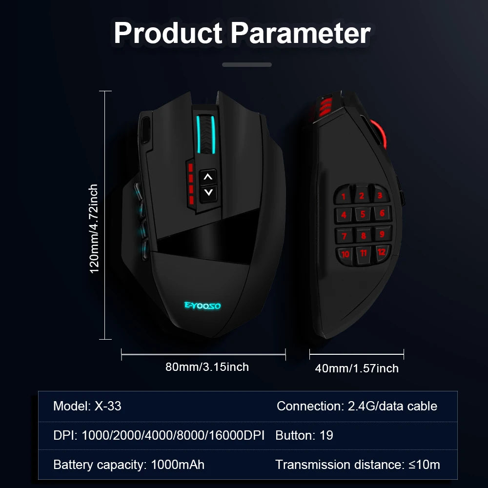 E-Yooso X-33 Rgb