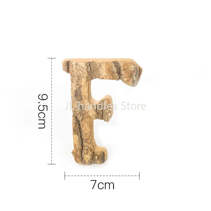 WonderNest Letras e Números de Madeira para Decoração DIY