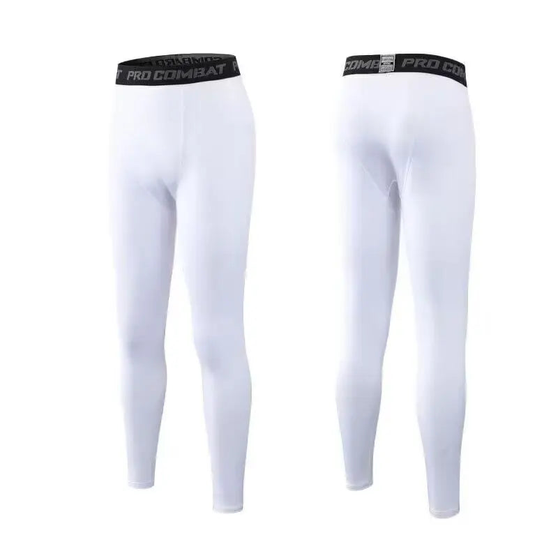 Mens Compression Pants Tights Cool Dry Leggings Sports Baselayer...