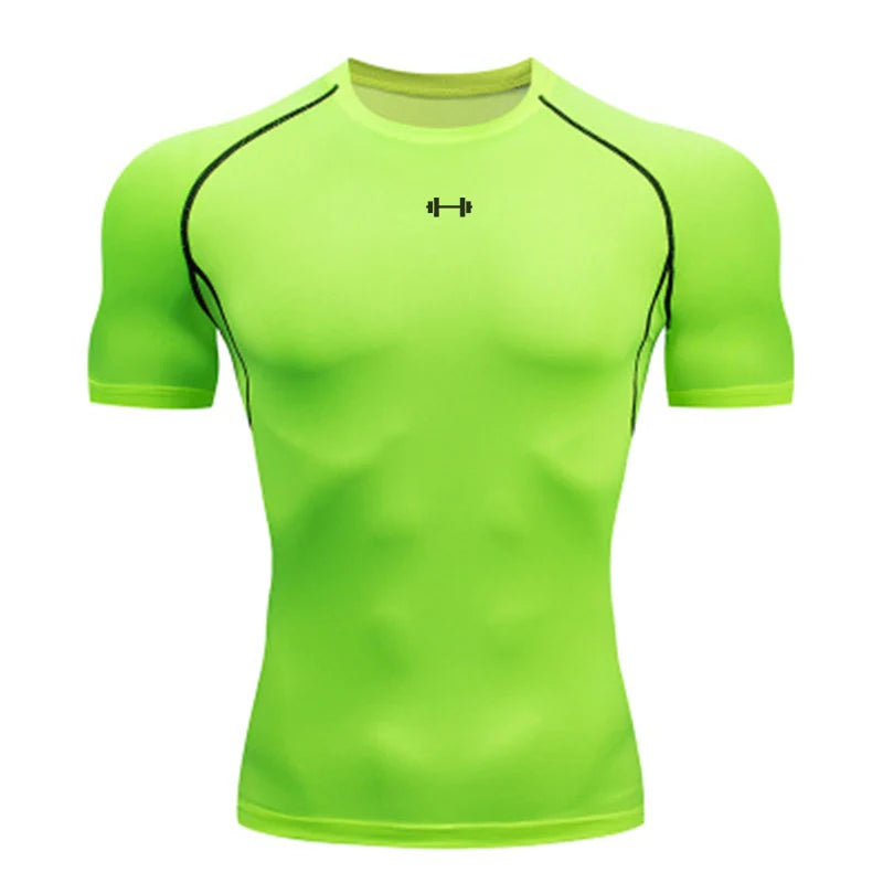 Camiseta Bodybuilding Masculina — Compressão e Estilo na Academia