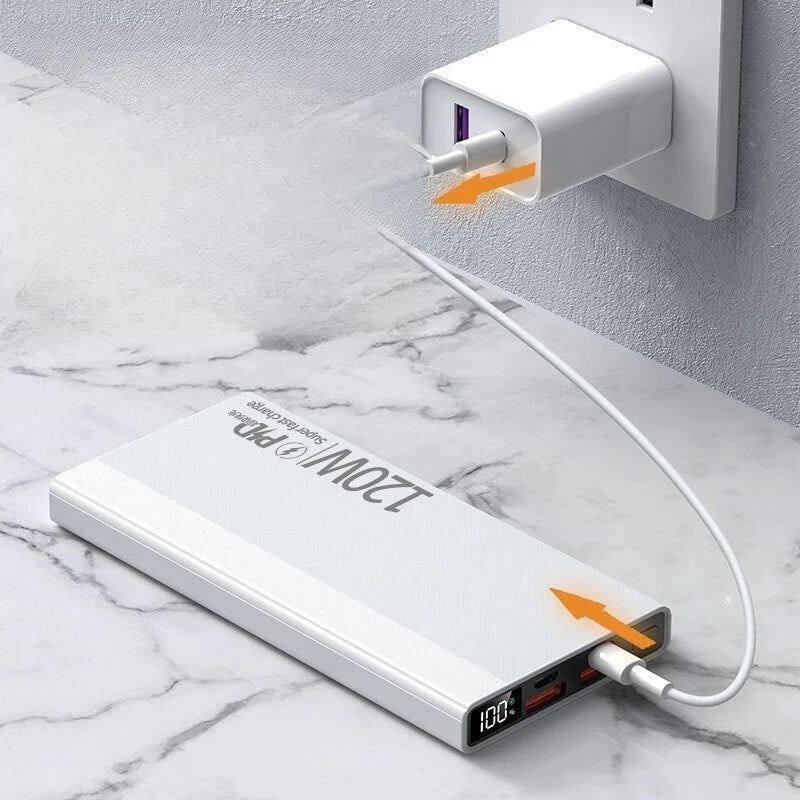 Power Bank 500000mAh 20W Super Fast Charging Portable Digital Display