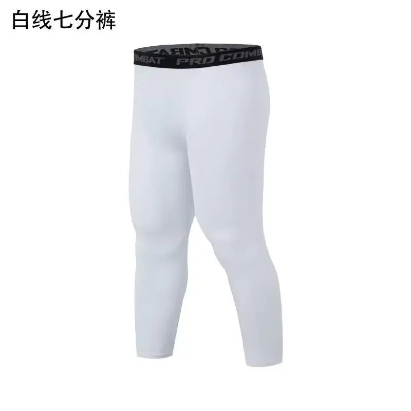 Mens Compression Pants Tights Cool Dry Leggings Sports Baselayer...