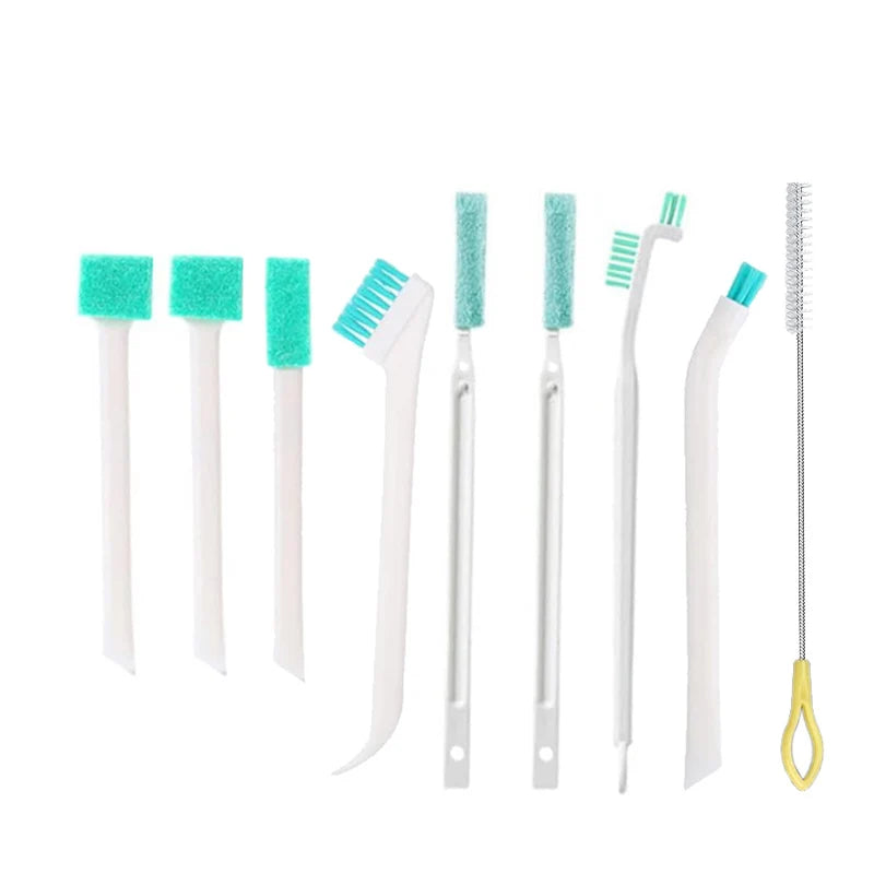 Kit de Escovas de Limpeza Doméstica para Garrafas, Hydro Flasks e Frestas de Janelas