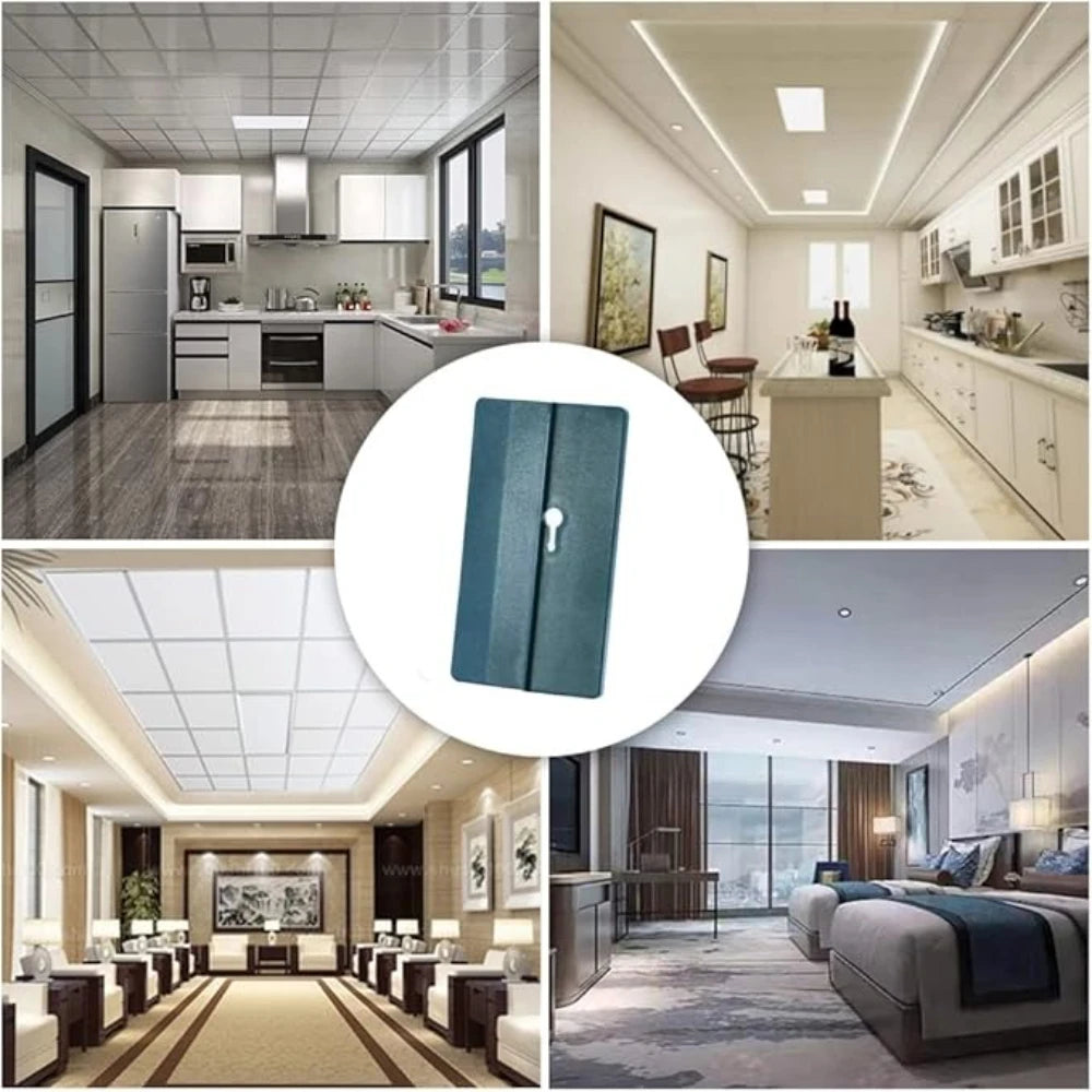 1-30Pcs Room Ceiling Sloped Walls Decoration Positioning Plate Drywall Ceiling Positioning Plate Plasterboard Fixing Tool