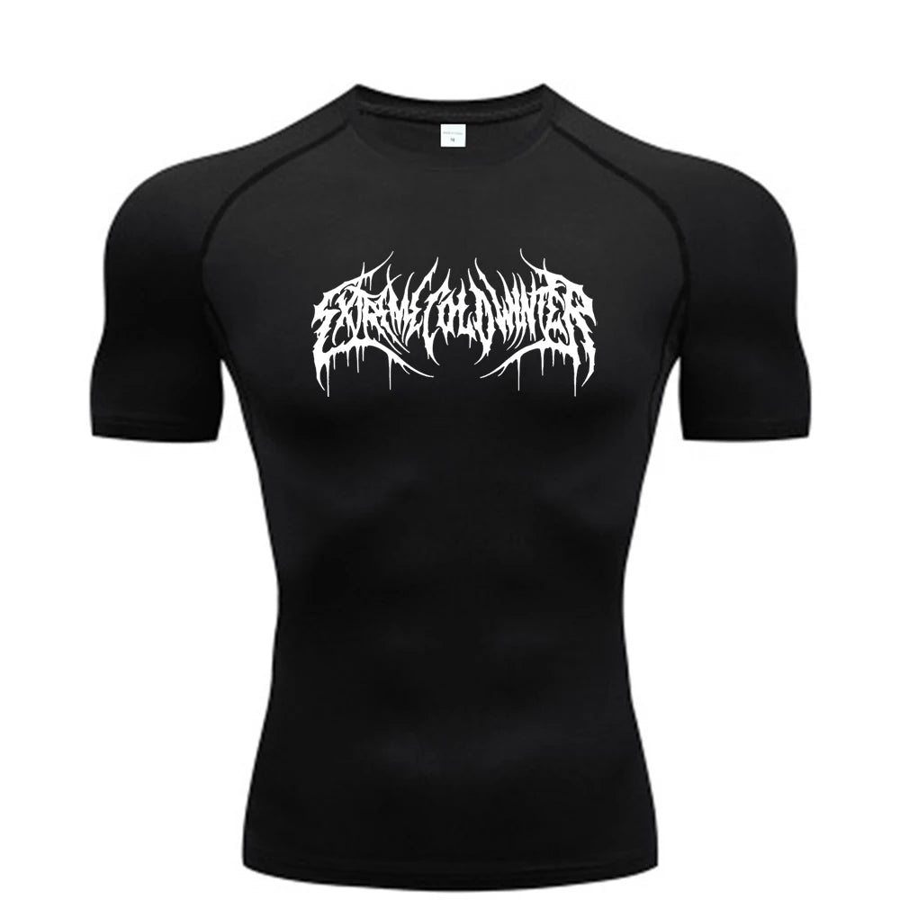 Camiseta Bodybuilding Masculina — Compressão e Estilo na Academia