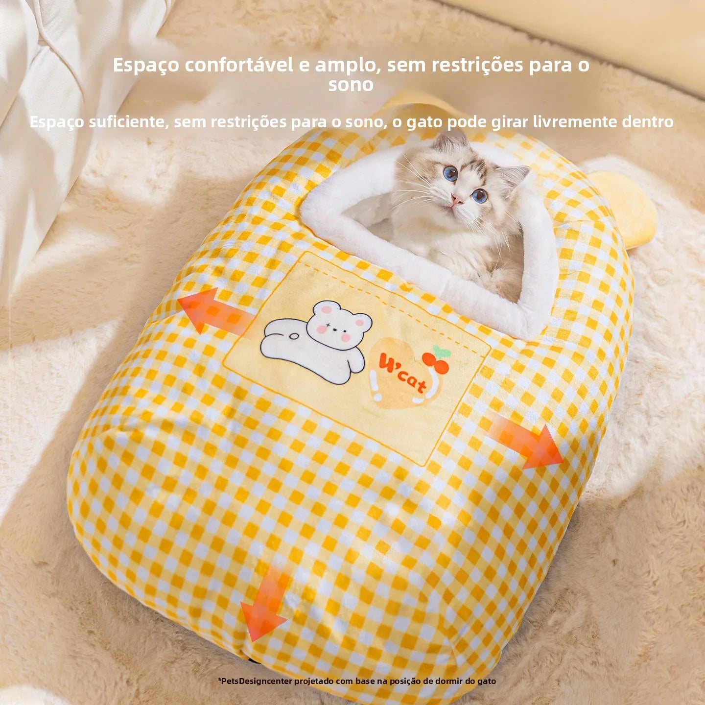 Warmth And Se  Bed S Bag for s And Small Dogs Indoor Use Cozy Winter Closed Design Pet Nest Comfortable Home