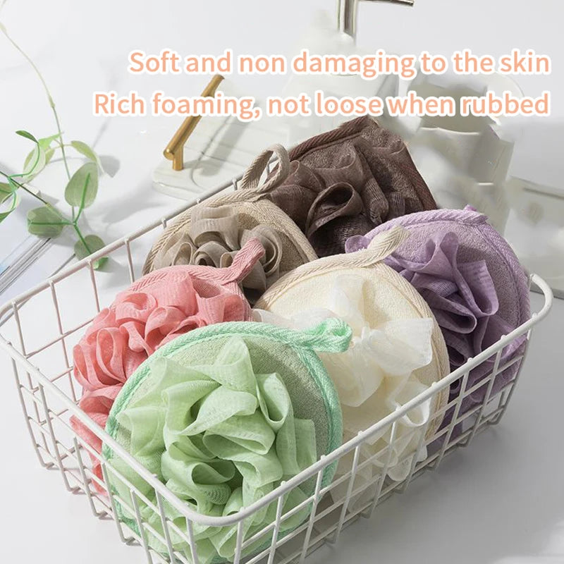 Soft Shower Loofah Mesh Bath Flower