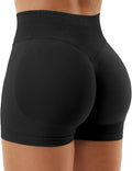 Shorts Femininos de Academia Esportes Fitness Shorts Ciclista 4.5" Cintura Baixa Elástico Yoga Shorts Leggings de Treino Scrunch Bumbum Sem Costura Mulher