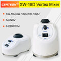 XW-18D Lab Vortex Mixer 2800rpm Mini Multi-Tube Test Tube Shaker...