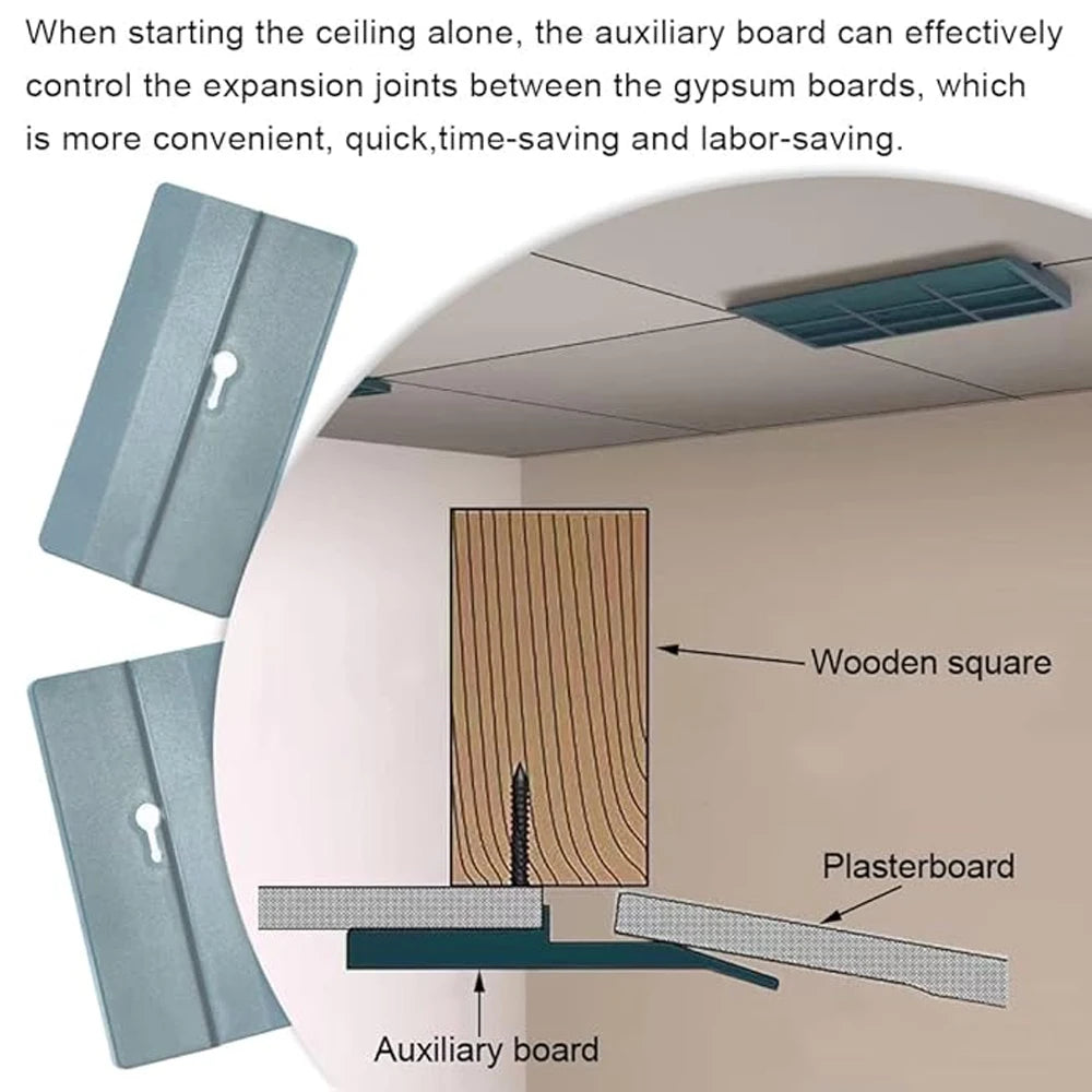 1-30Pcs Ceiling Installation Support Plaster Board Fixing Tools Room Ceiling Sloped Wall Decoration Ceiling Auxiliary Board