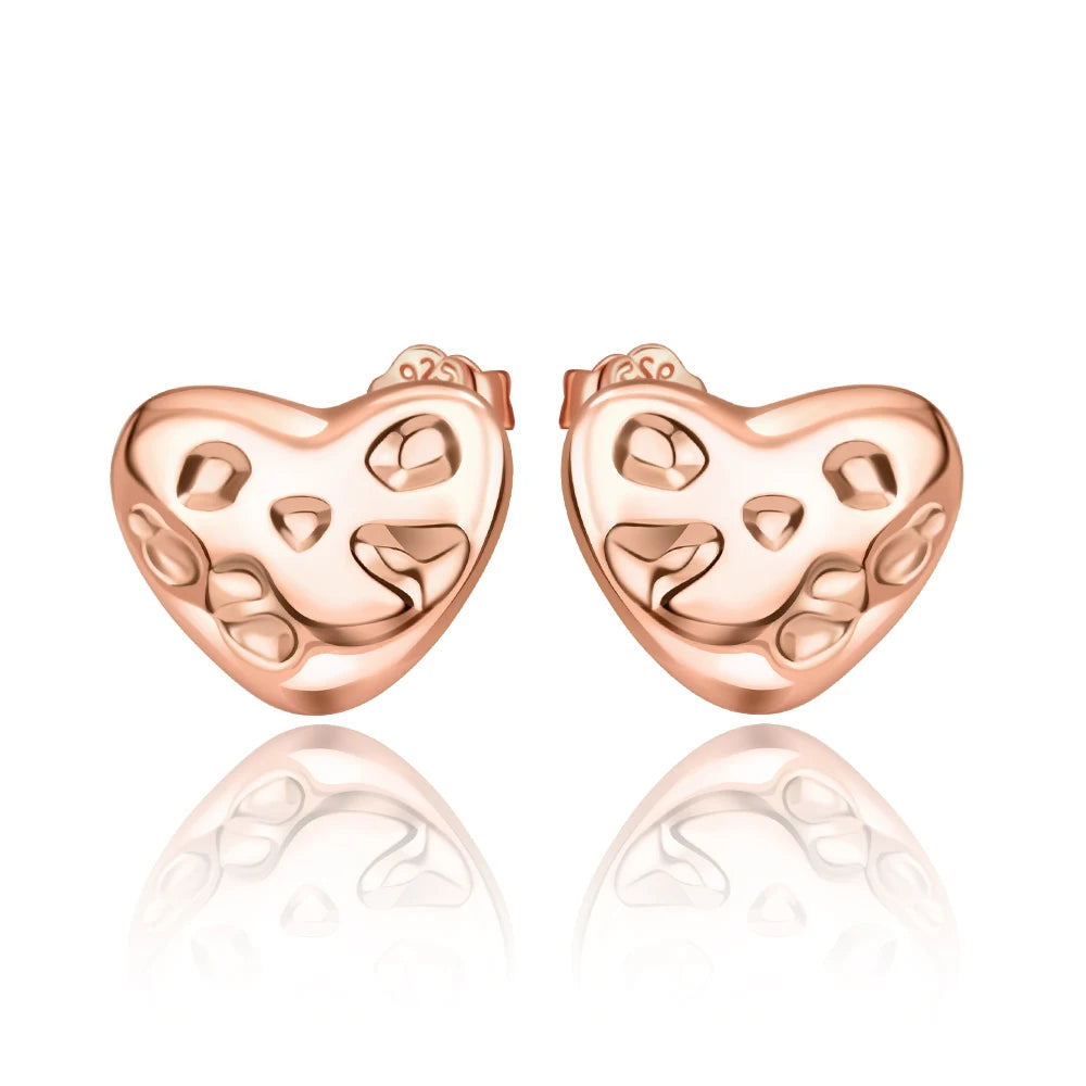 Brincos de Flamingo Girafa Estrela e Lua Flor Série Ouro Rosa Prata Esterlina 925 Joias Elegantes para Festas Presentes