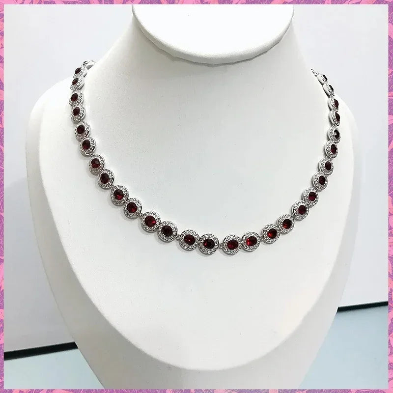 Conjunto de joias de alta qualidade da UE 2025 conjunto de joias de casamento luxuosas e requintadas conjunto de joias simples e elegante