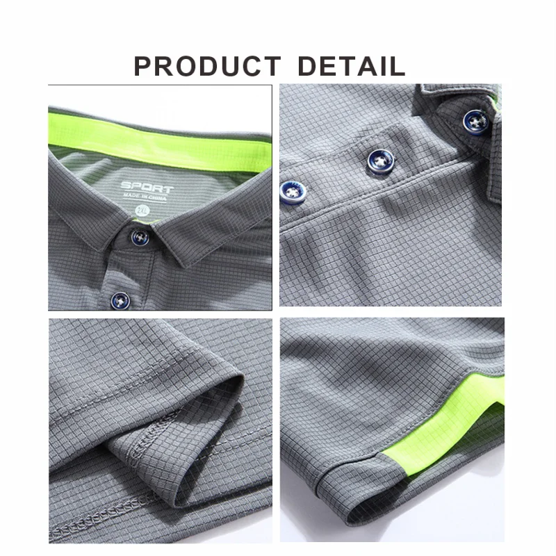 Camisa Polo Masculina De Secagem Rápida Para o Verão Com Logotipo Personalizado Bordado Impressão Camisas De Golfe Masculinas E Femininas Design Personalizado 2023 Novo