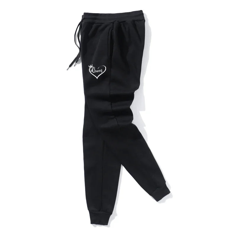 Women's Tracksuit Autumn Winter Quality Hoodies Casual Print Single Sport Pants Comfort Outdoors Daily Jogging Gym Woman Fashion