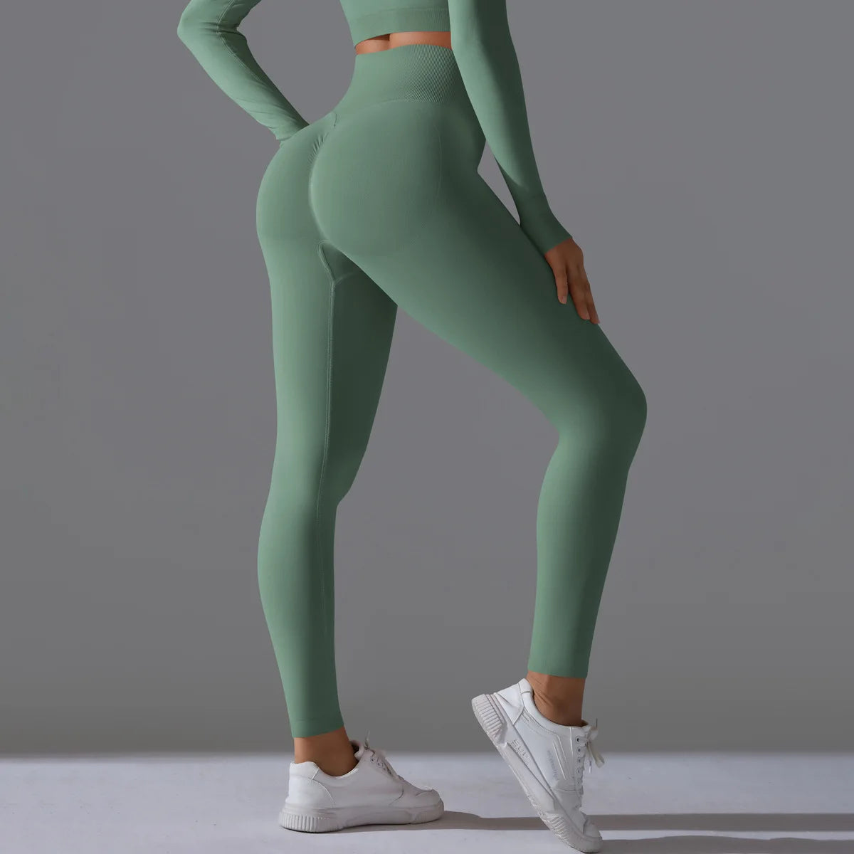 Women Seamless Yoga Pants High Waist Hip Lifting Running Sports Leggings Women's Fitness Workout Yoga Legging Pants Gym Clothing