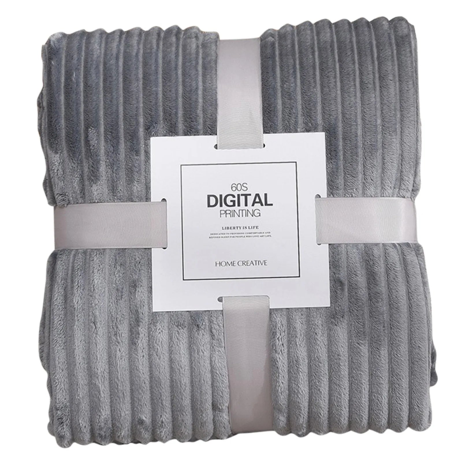 1pc Fluffy Coral Velvet Blanket Air-Conditioned Flannel Plush Comfortable Thickened and Warm Solid Color Throw Blanket Bed Cover