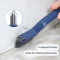 Effective Escova de Limpeza para Corners e Gaps - 2-em-1...