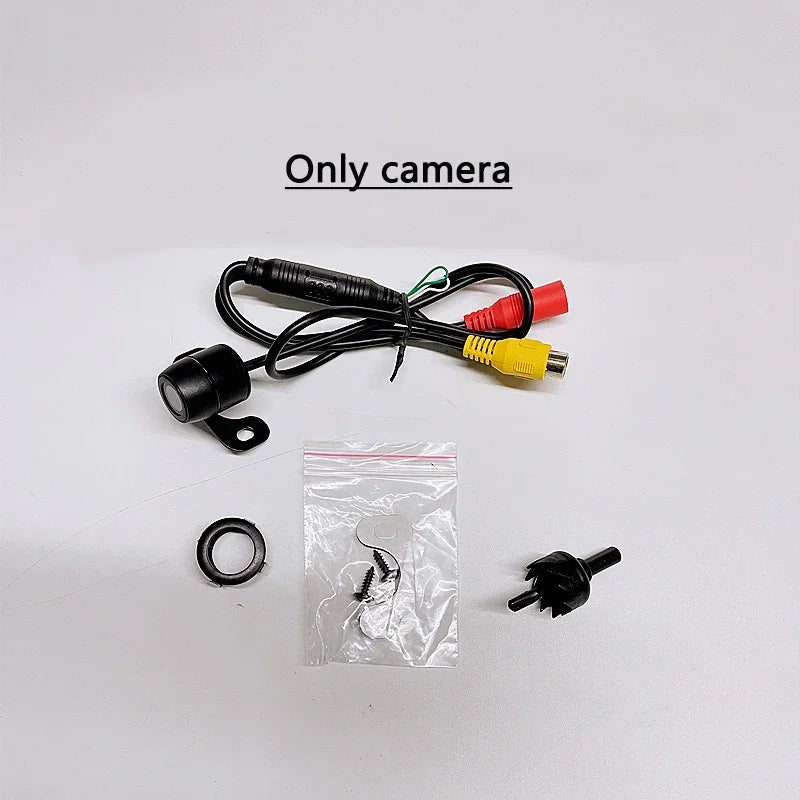 Car high-definition camera, - large-angle waterproof - CMOS car rear/front/side view reversing camera, rear pull-out camera