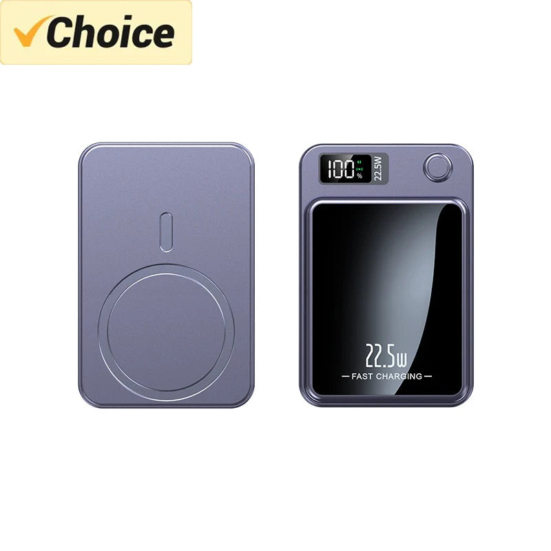 Magnetic Power Bank 50000mAh Wireless Fast Charging Large Capacity