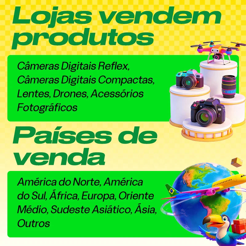 【 Do Brasil】Sony - Alpha ZV-E10 - ZVE10 APS-C Mirrorless Digital Compact Camera Professional Photographer Photography 24.20MP 4K