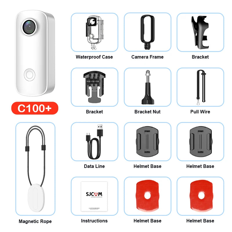 SJCAM C100 / - C100Plus Mini - Thumb Camera 1080P30FPS