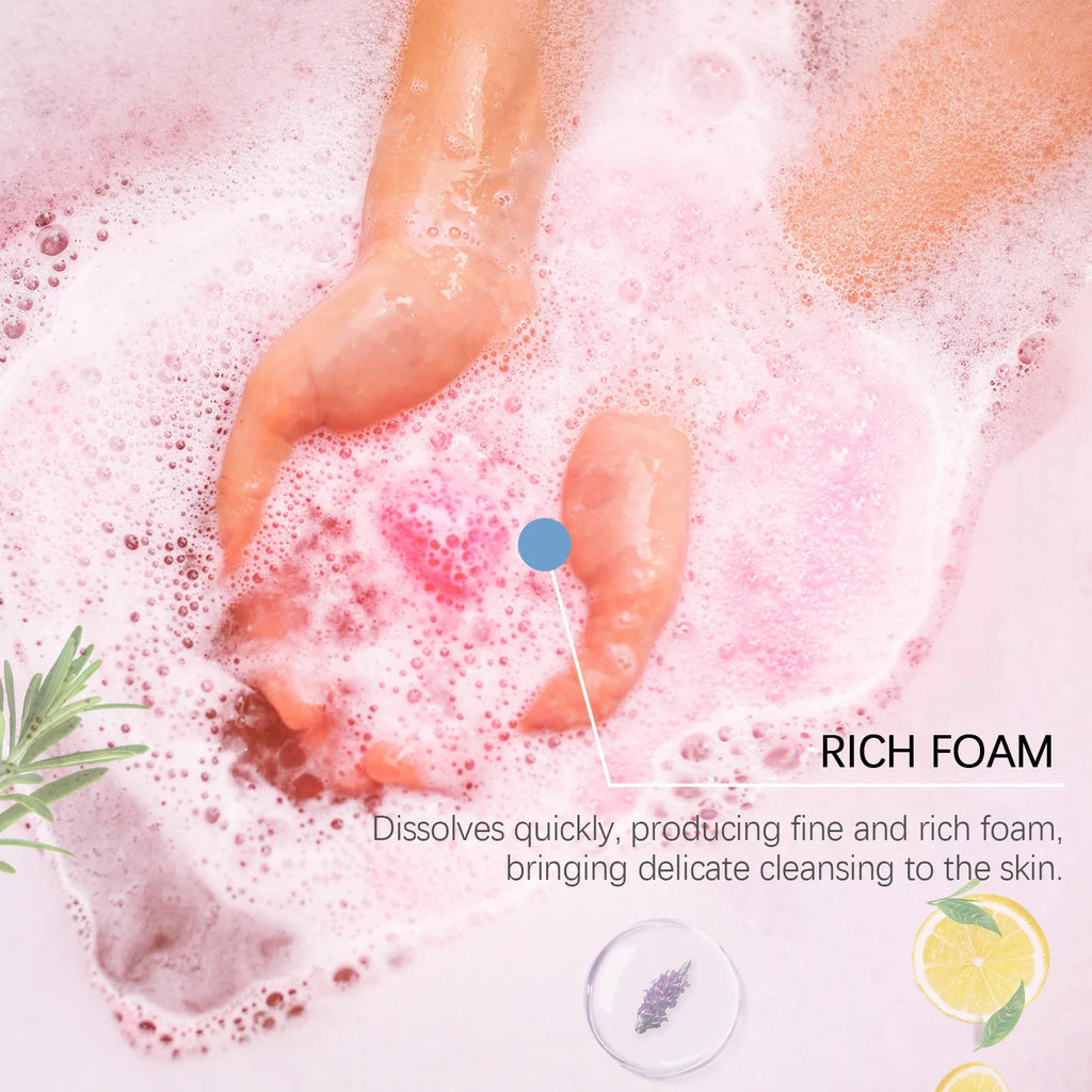 Aromatherapy Floral Fragrance Bath Bomb Set