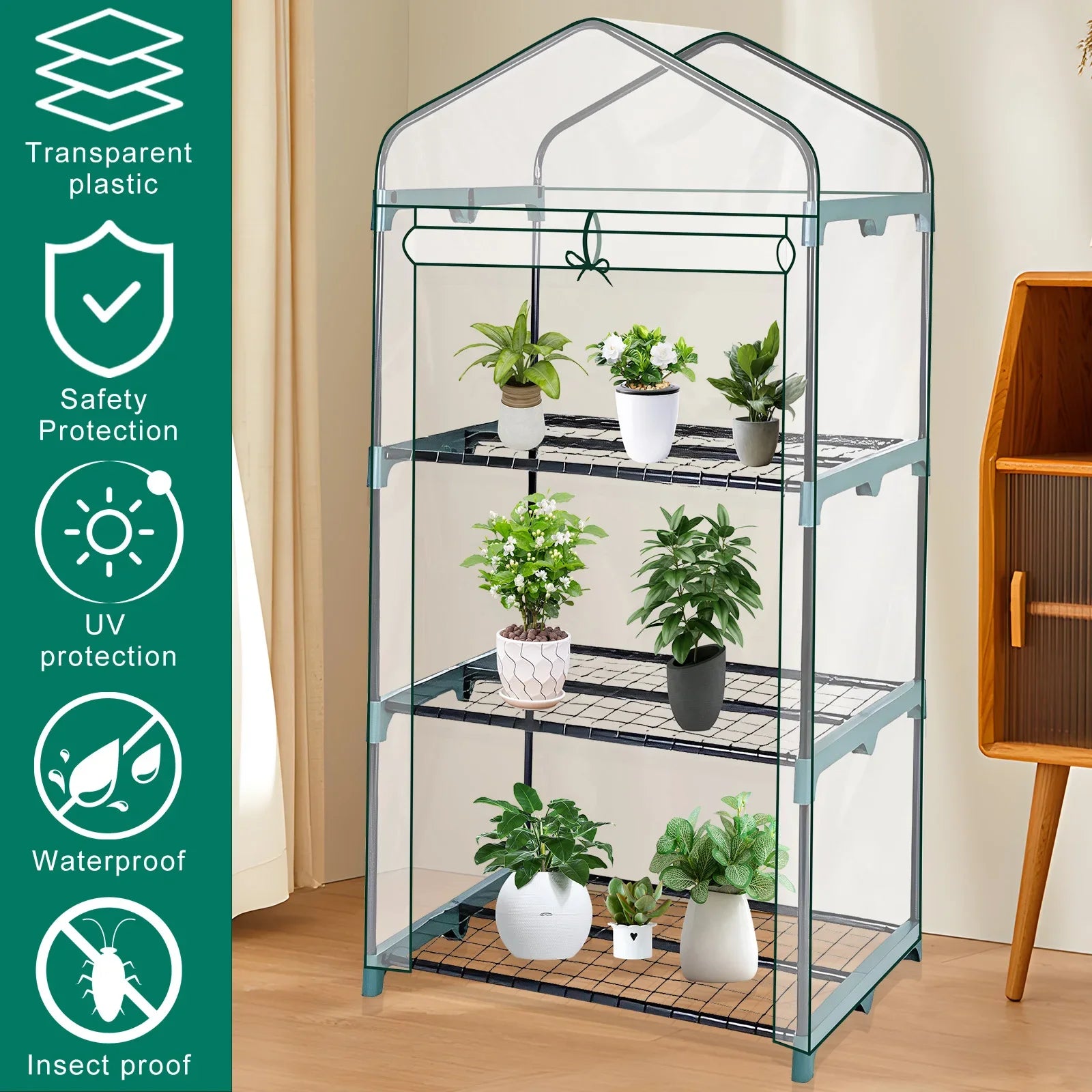 Garden Greenhouse 4/3 Tier