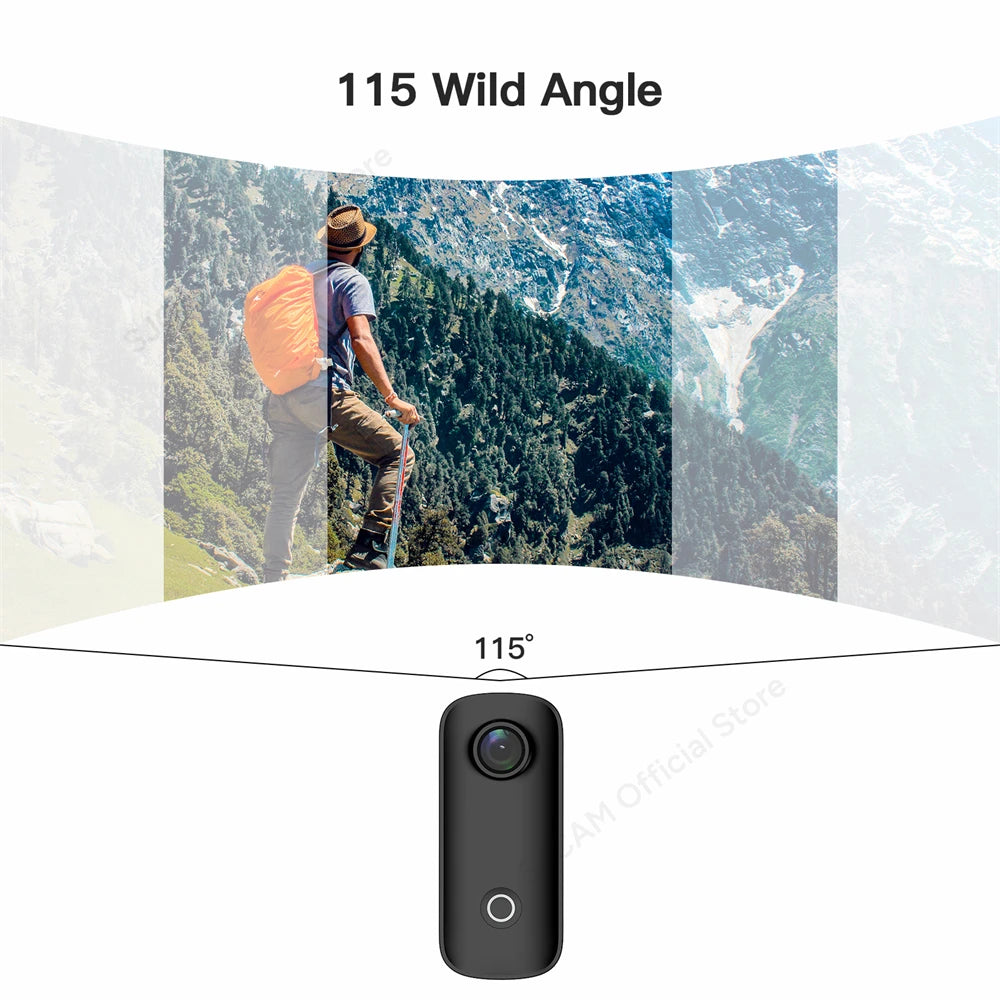 SJCAM C100 Plus - Action Camera - 4K 30M Waterproof