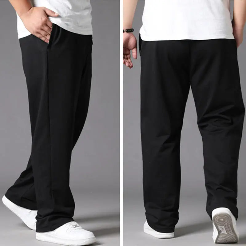 10XL Calça Casual Grande Masculina Plus Size Camuflada Folgada Perna Larga Streetwear Calças Masculinas Tamanhos Grandes
