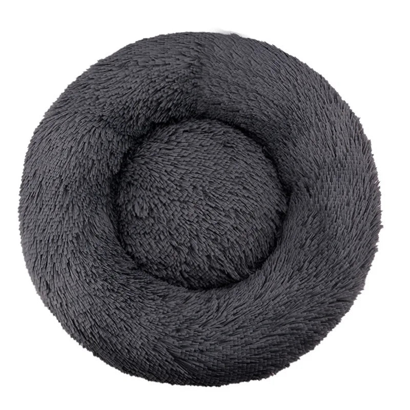 Cama Redonda para Cães, Cama Quente de Inverno para Gatos, Cesto de Pelúcia para Cães, Cama Lavável para Pequenos, Médios e Grandes Cães, Sofá para Gatos